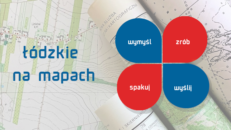 Grafika dla mapy: Wojewódzki konkurs „Łódzkie na mapach”