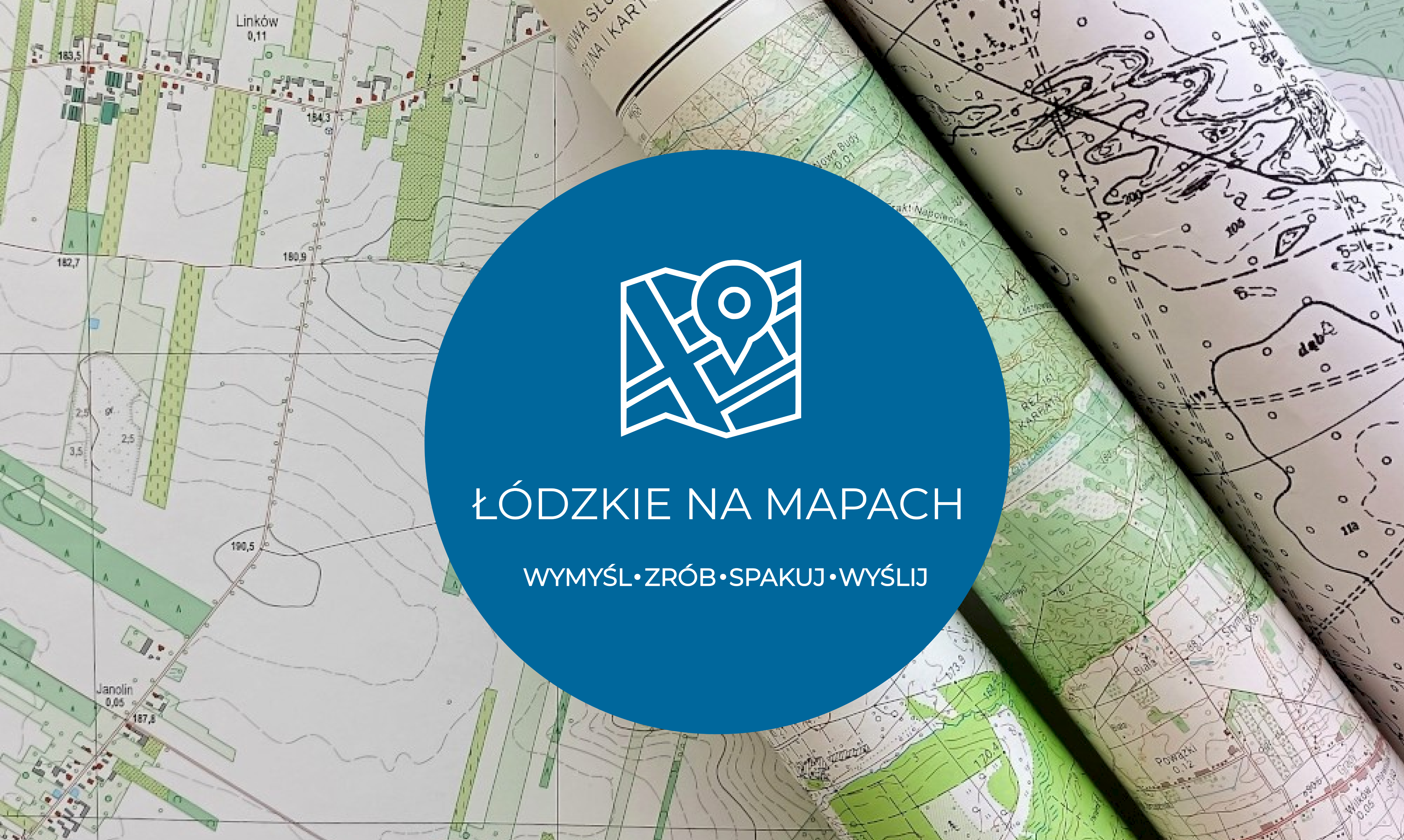 Grafika dla mapy: Wojewódzki konkurs „Łódzkie na mapach”